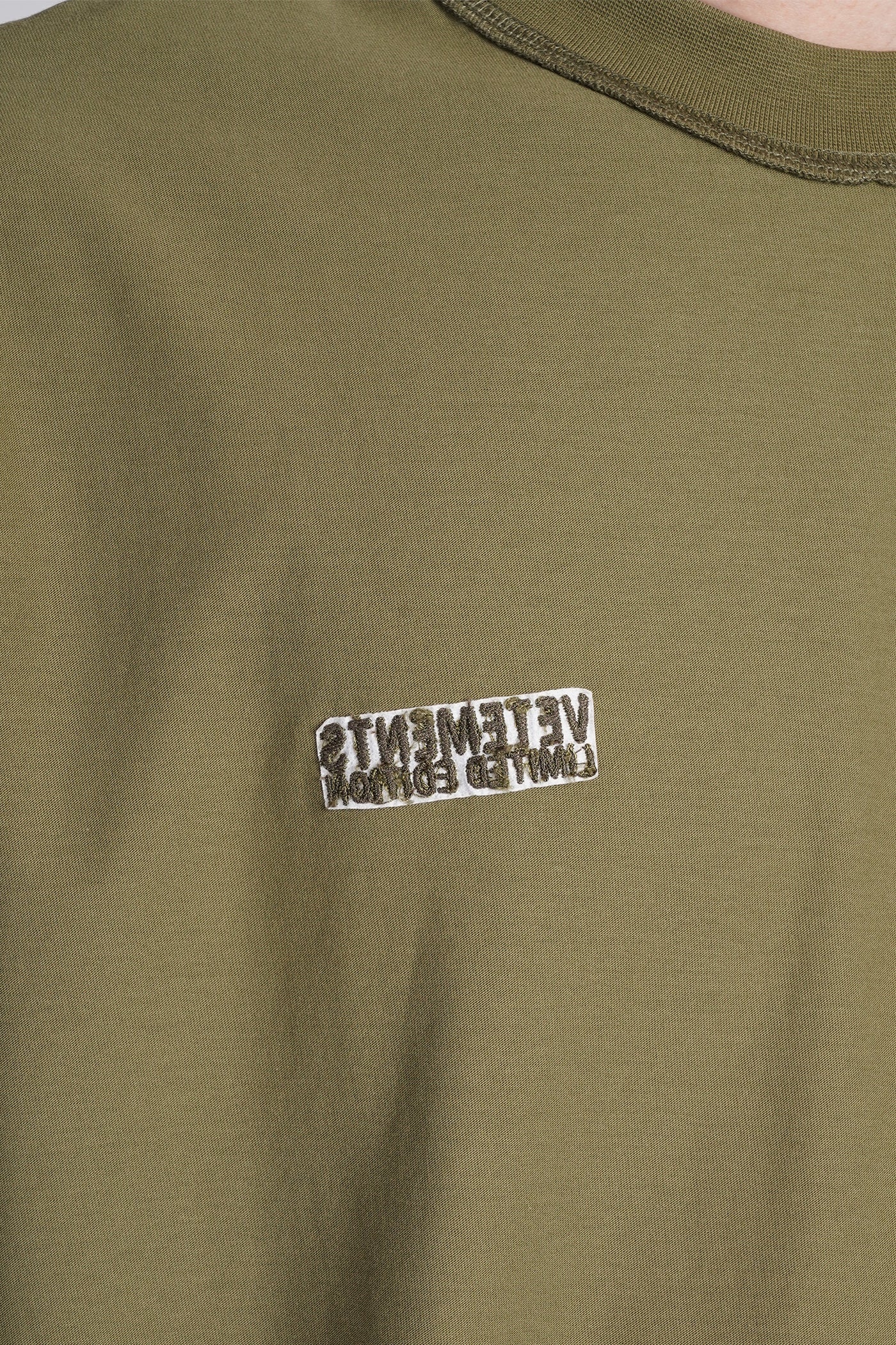 T-Shirt in green cotton - Image 5
