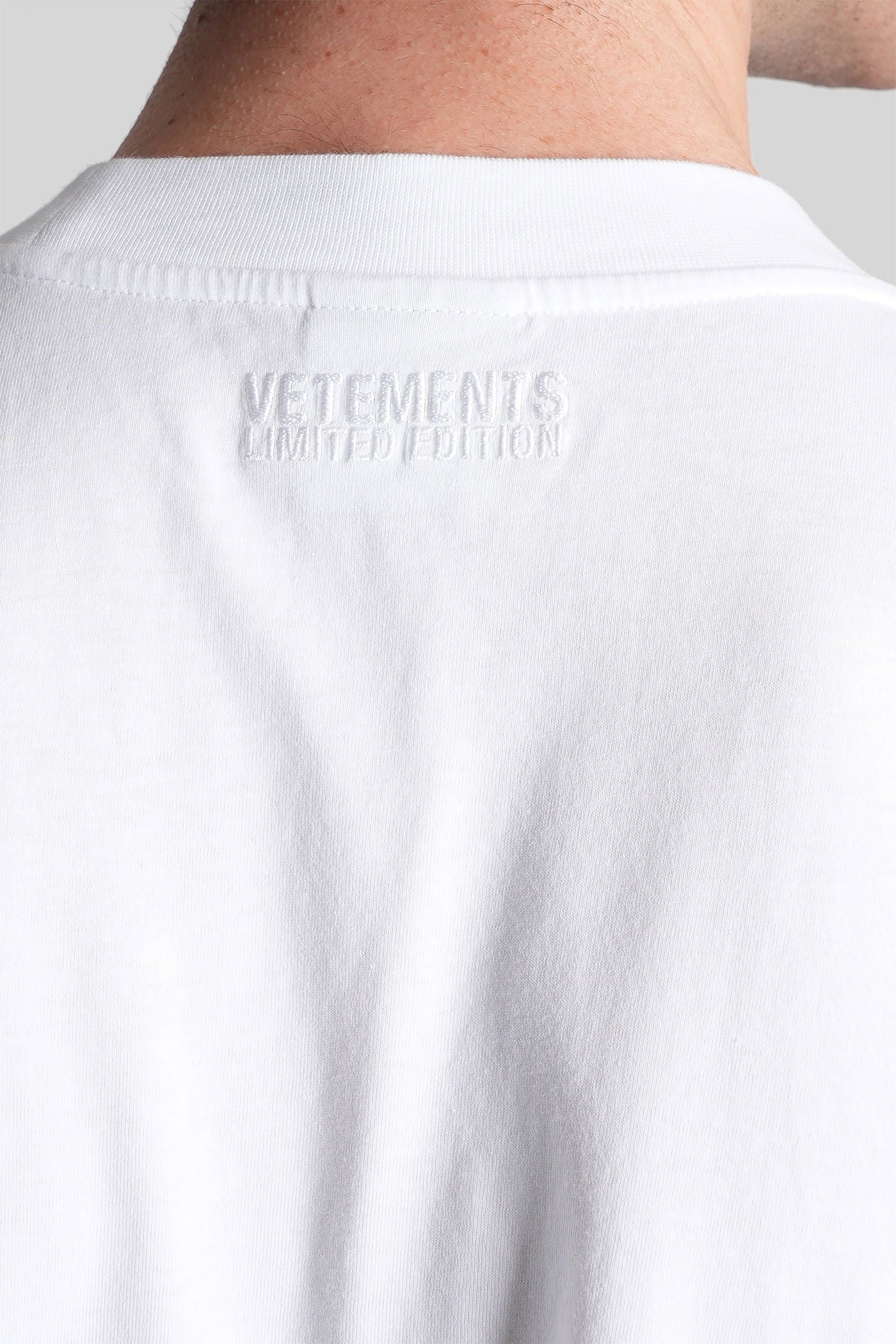 T-Shirt in white cotton - Image 5