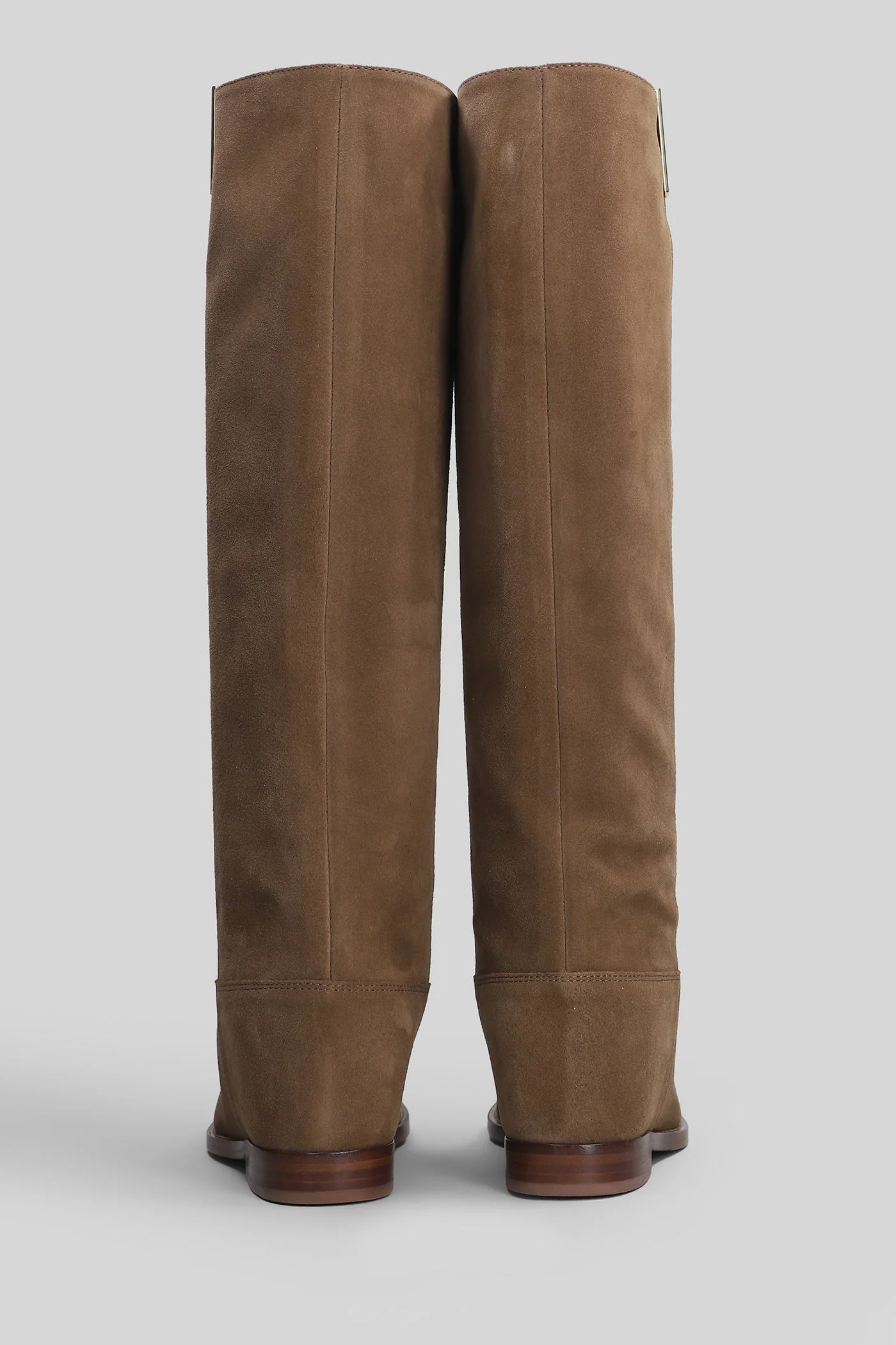 in Camel suede - Image 4