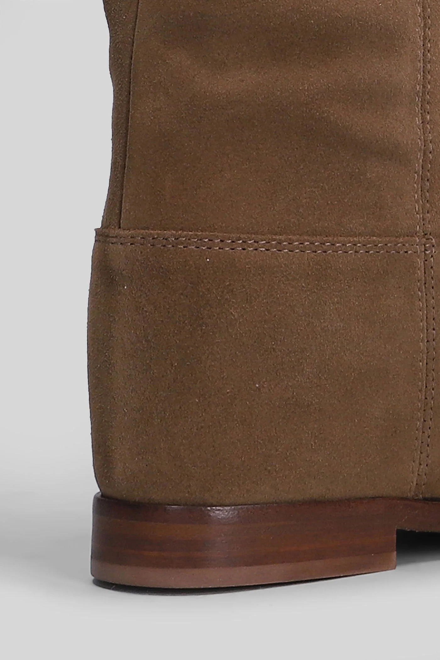 in Camel suede - Image 5