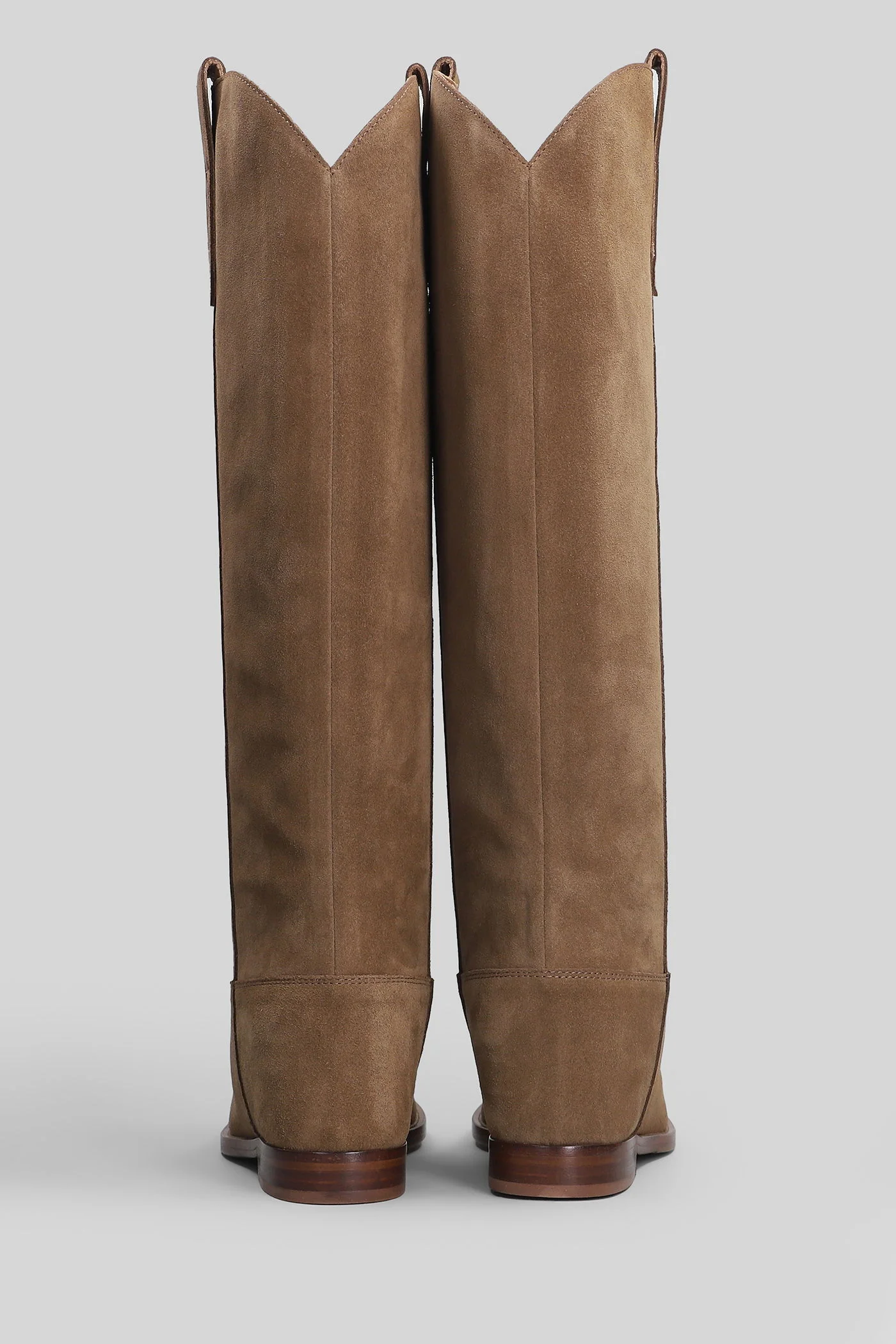 in Camel suede - Image 4