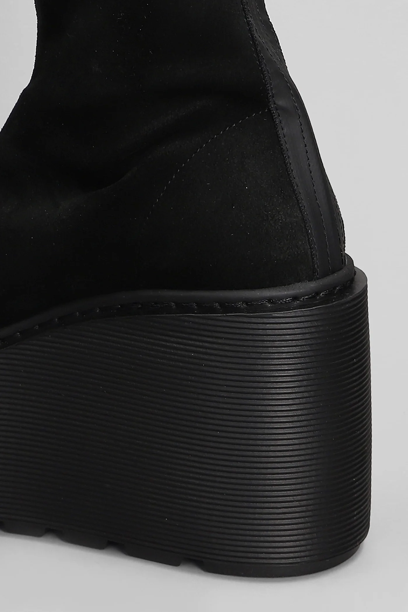 Magnifico High heels Ankle boots in black suede - Image 5