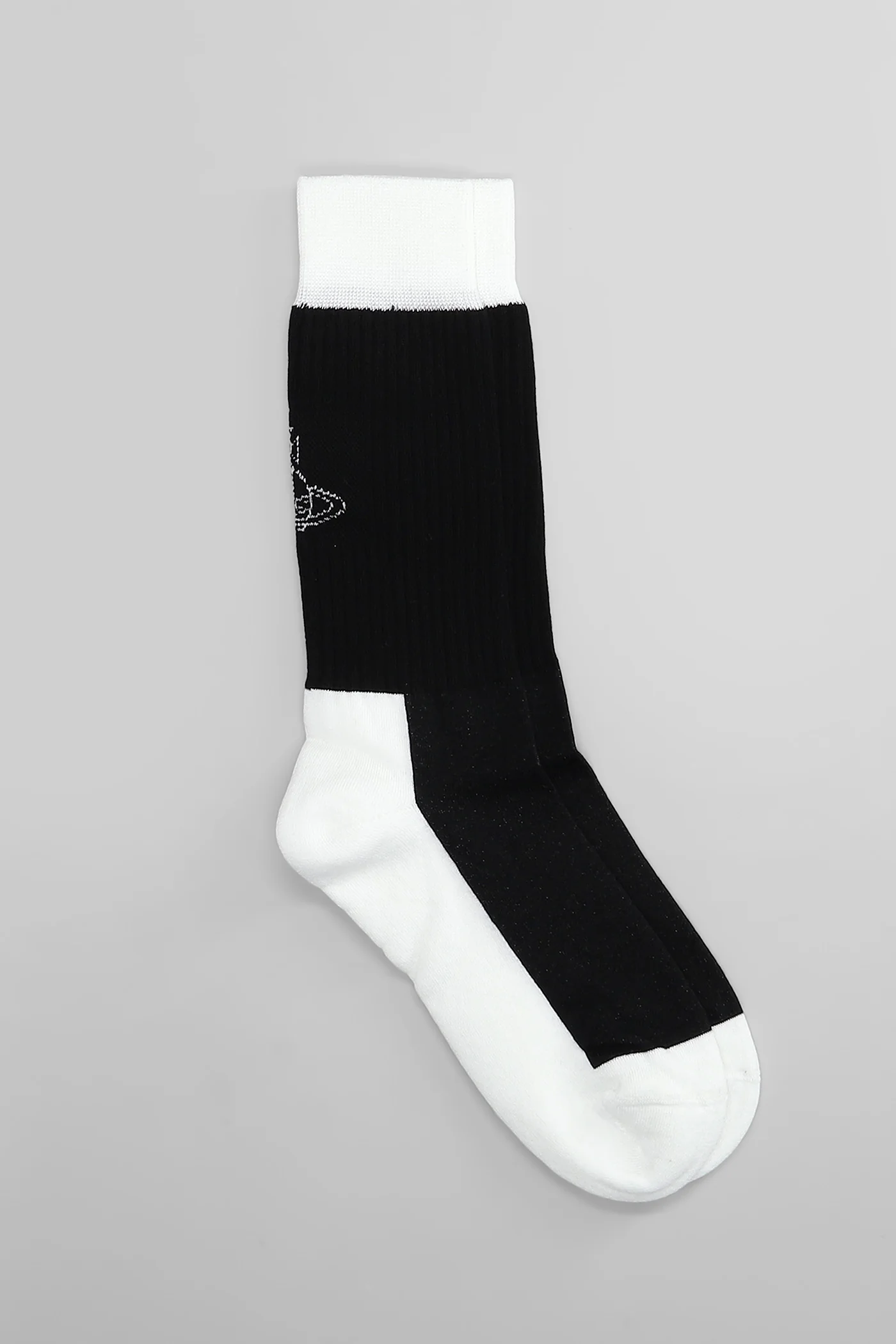 Sporty socks Socks in black cotton