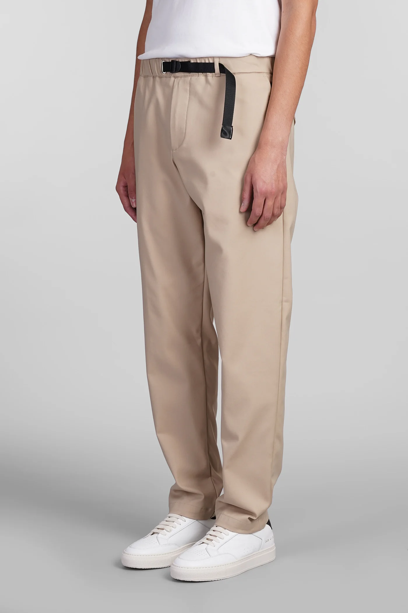 Pants in beige cotton - Image 4