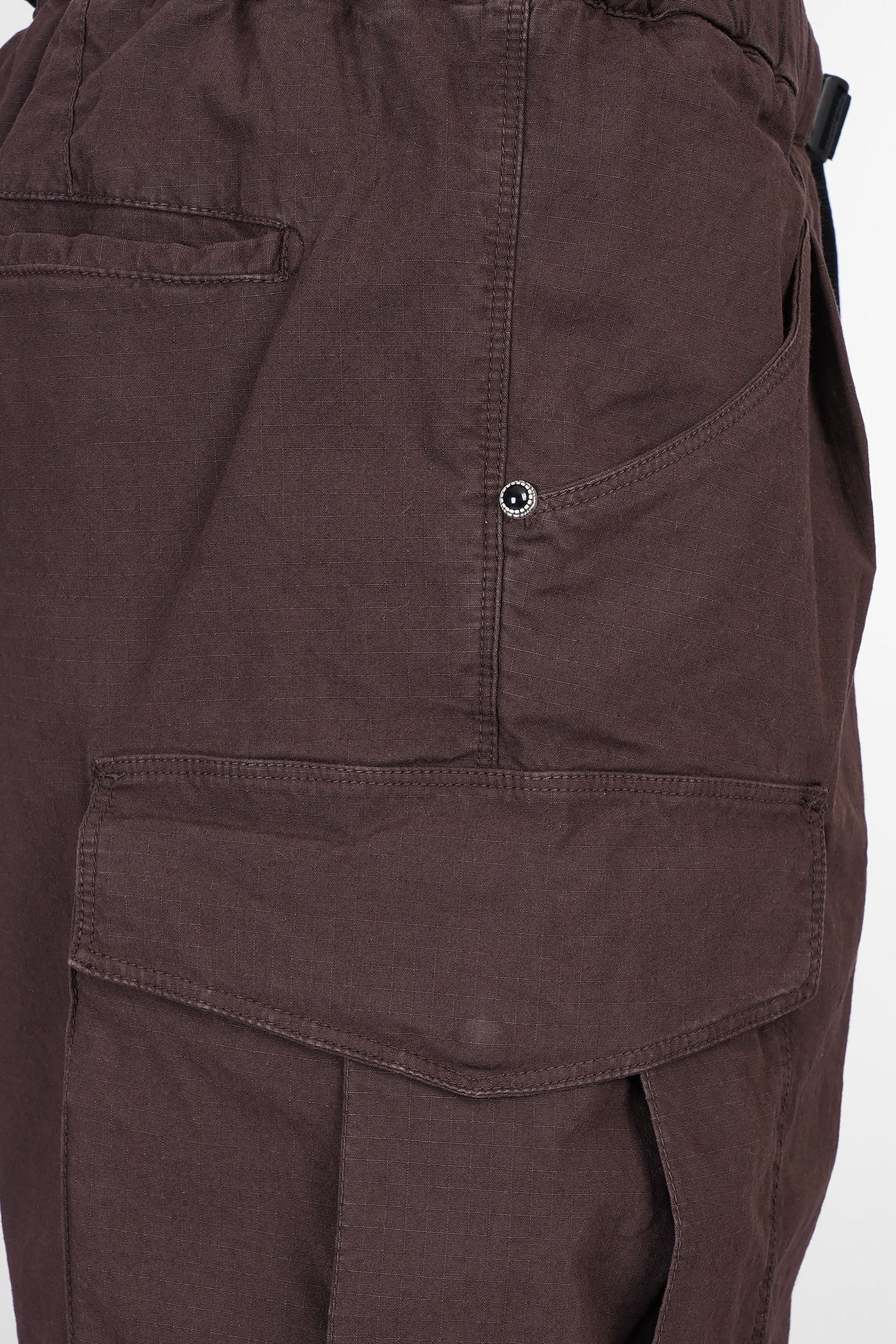 Shorts in brown cotton - Image 5