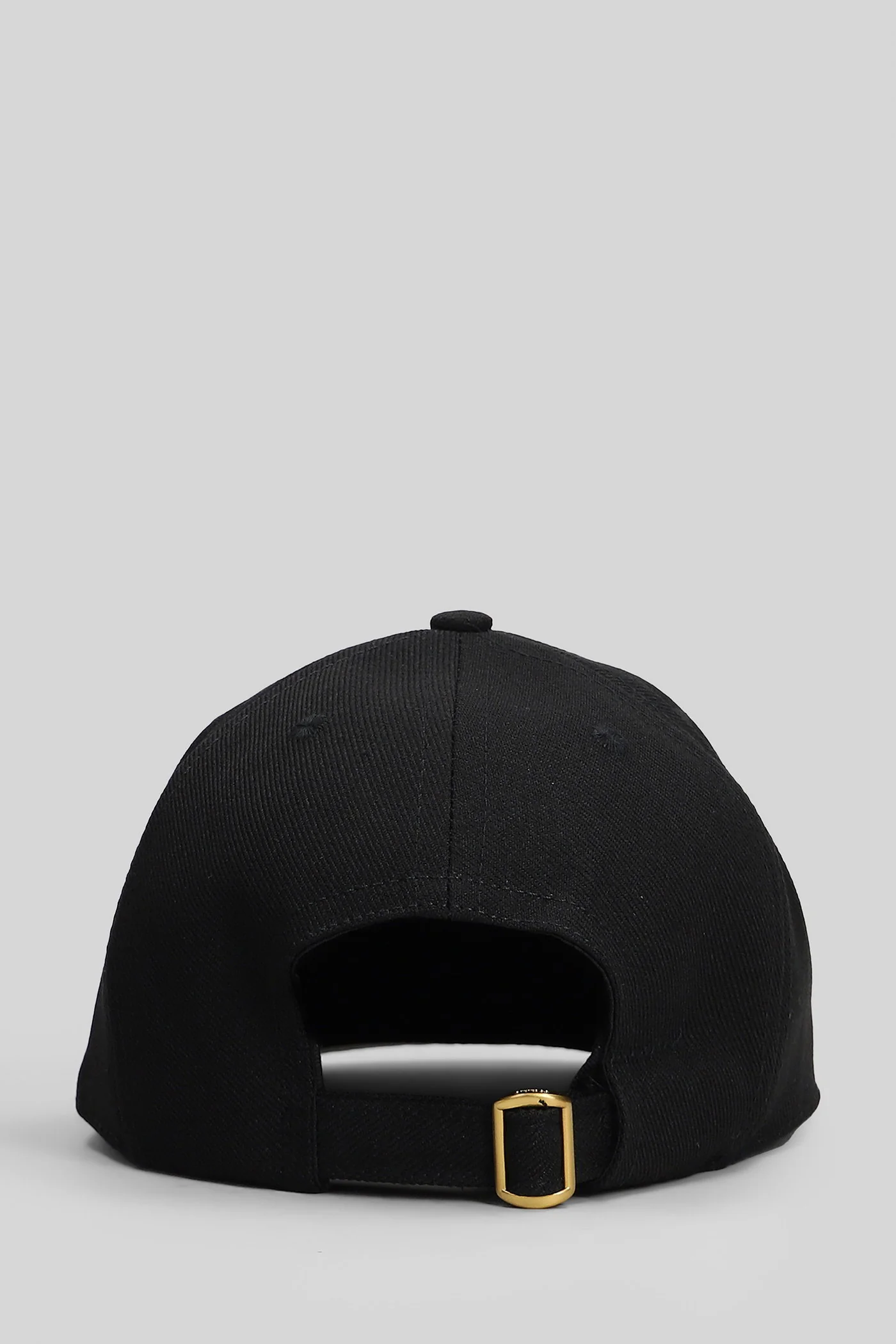 Hats in black polyester - Image 3