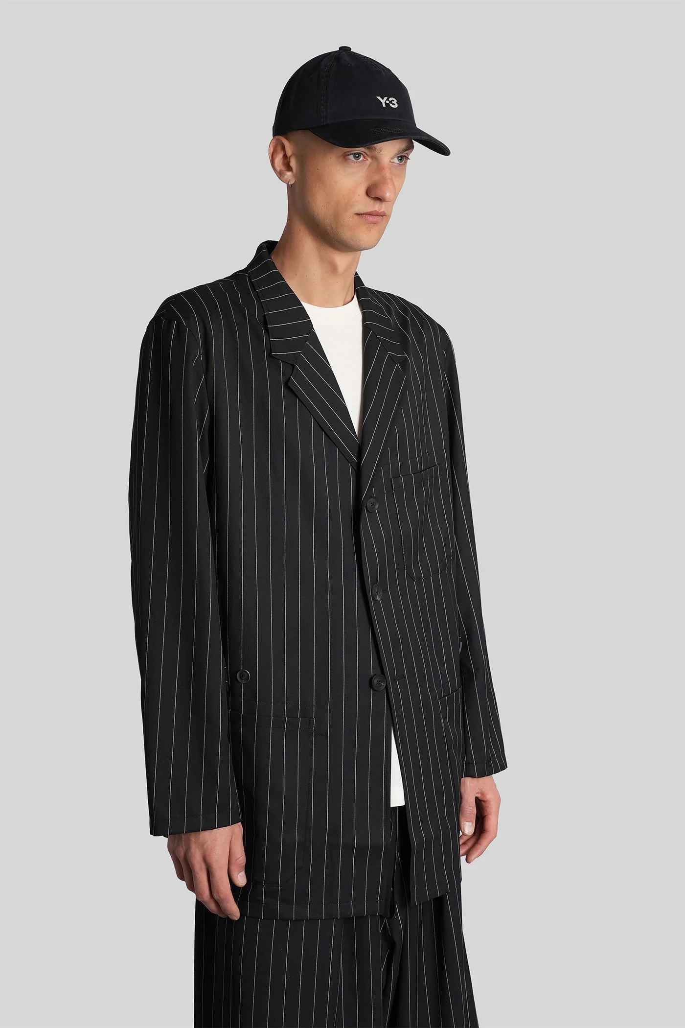 Blazer in black polyester - Image 7