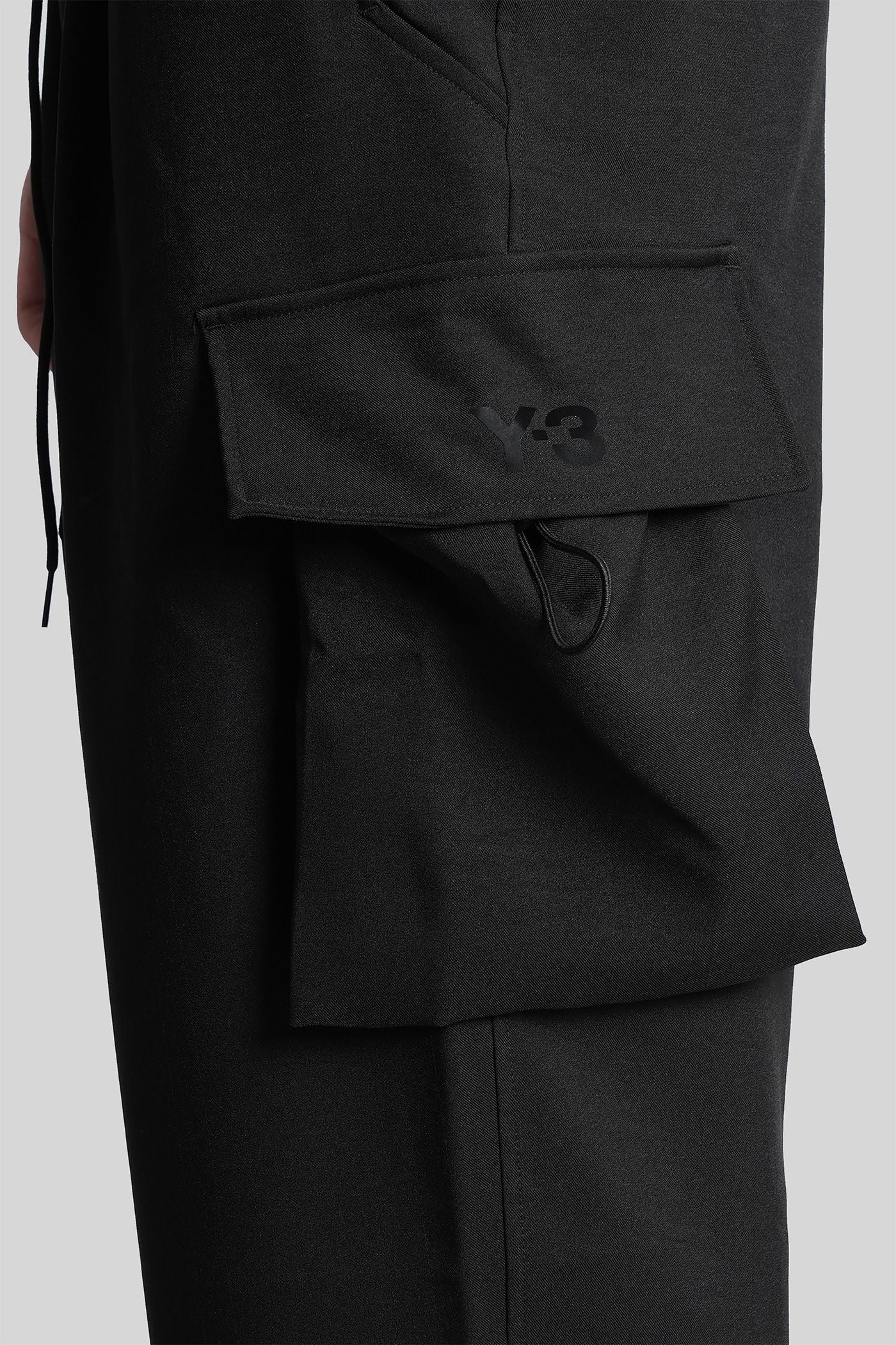 Pants in black polyester - Image 5