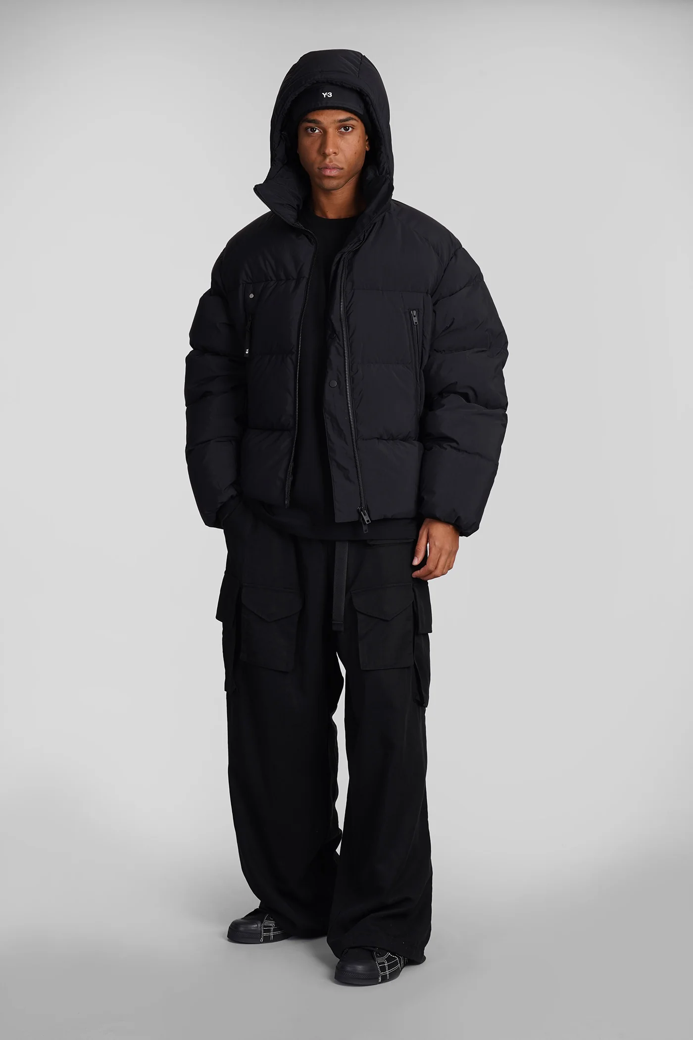puffer in black polyamide - Image 2