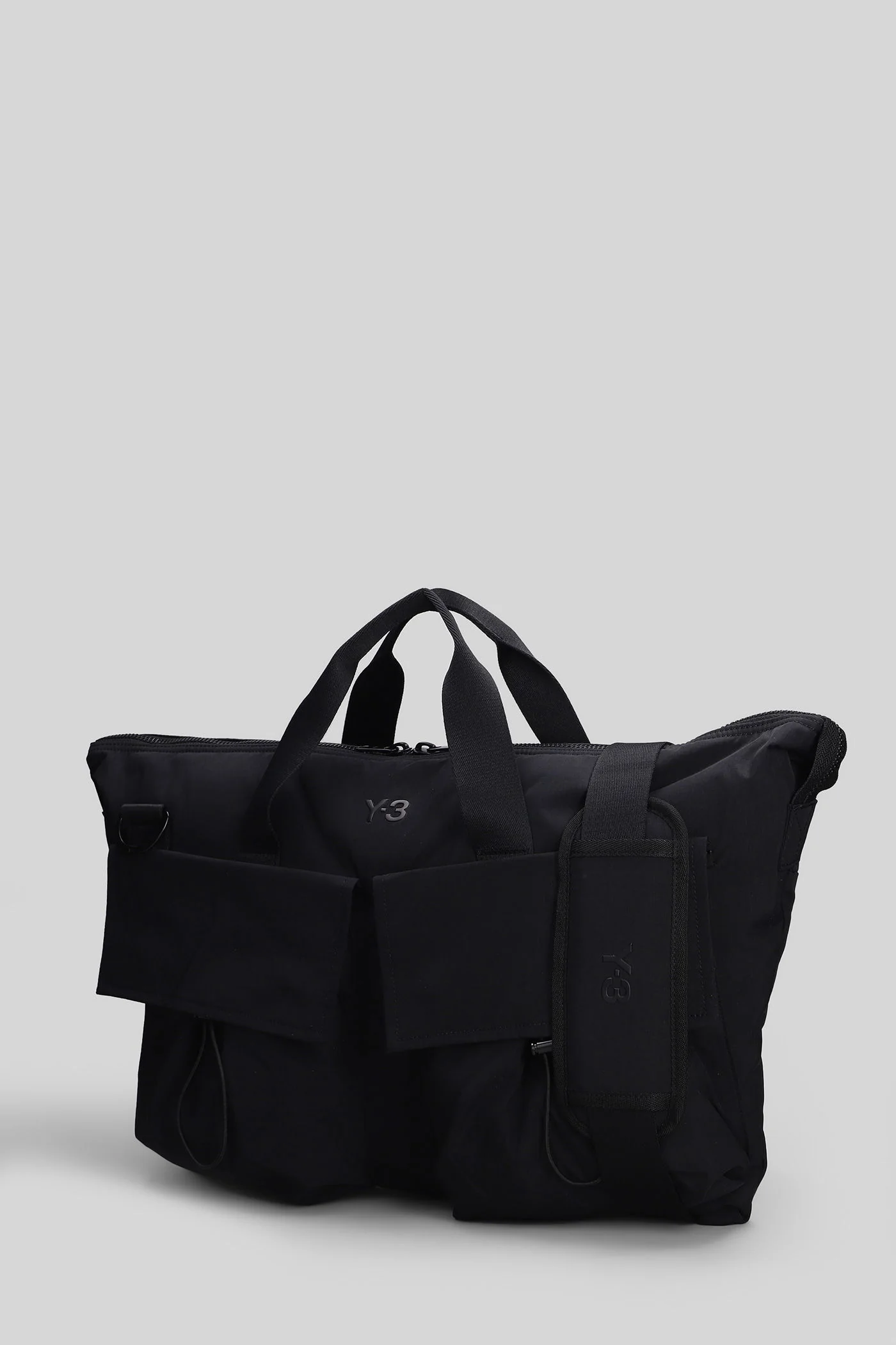 Tote in black polyamide - Image 2