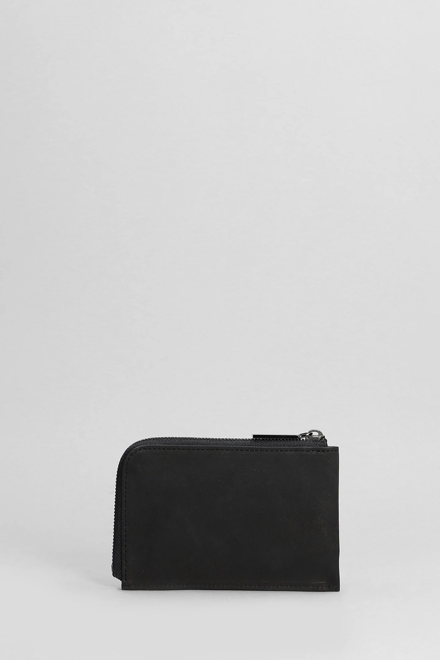 Wallet in black leather - Image 3
