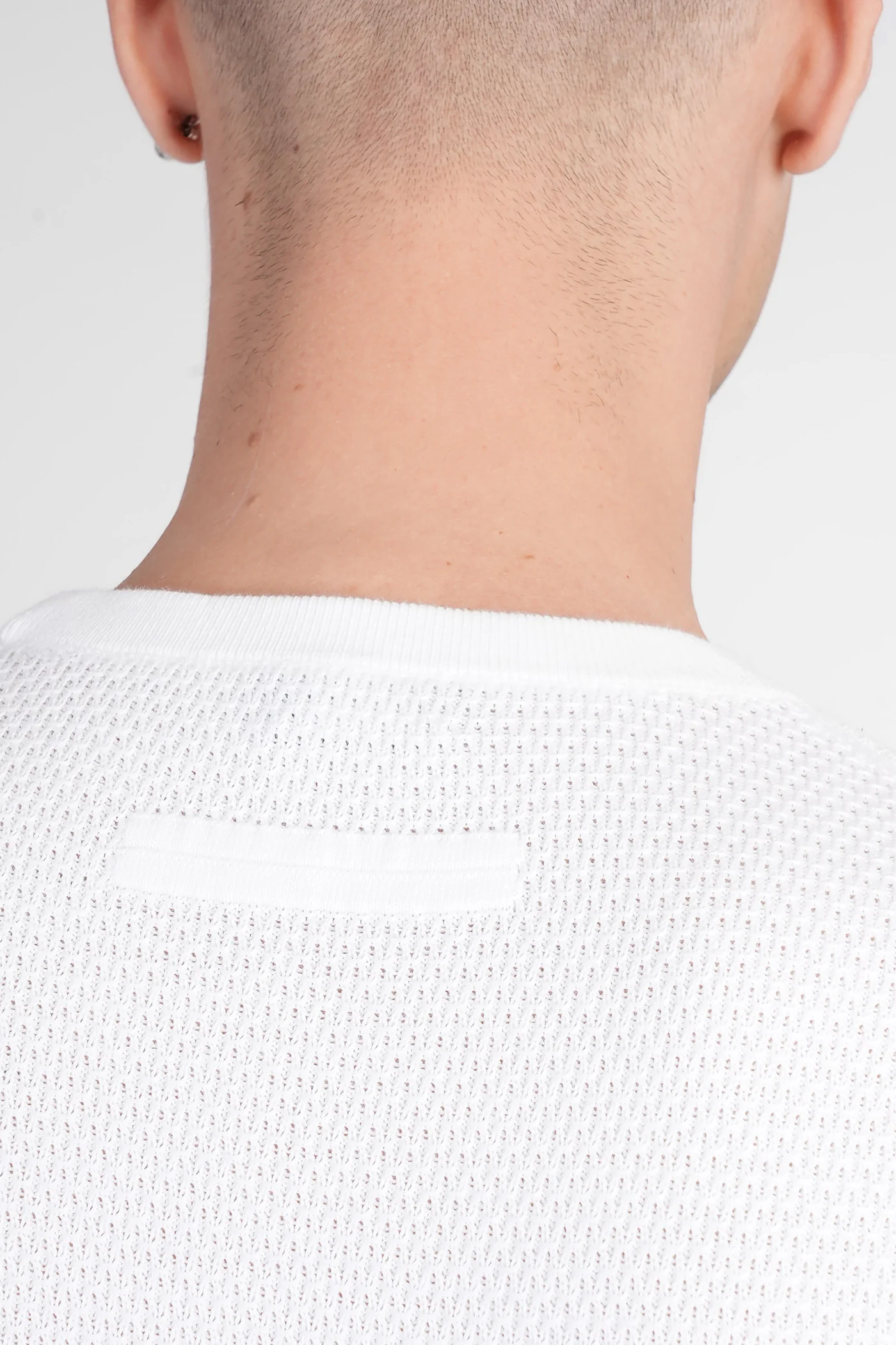 T-Shirt in white cotton - Image 5
