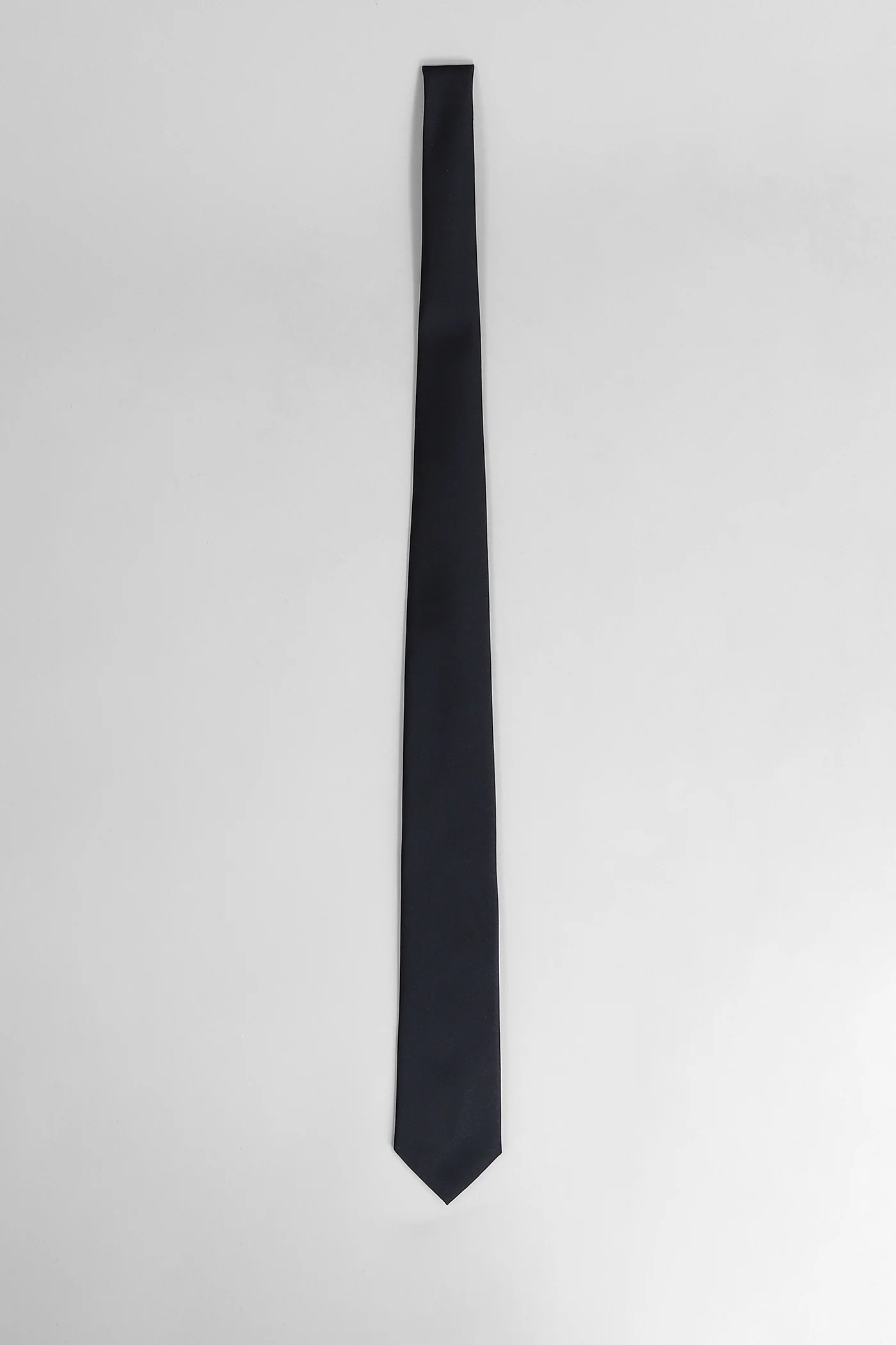 Tie in blue silk