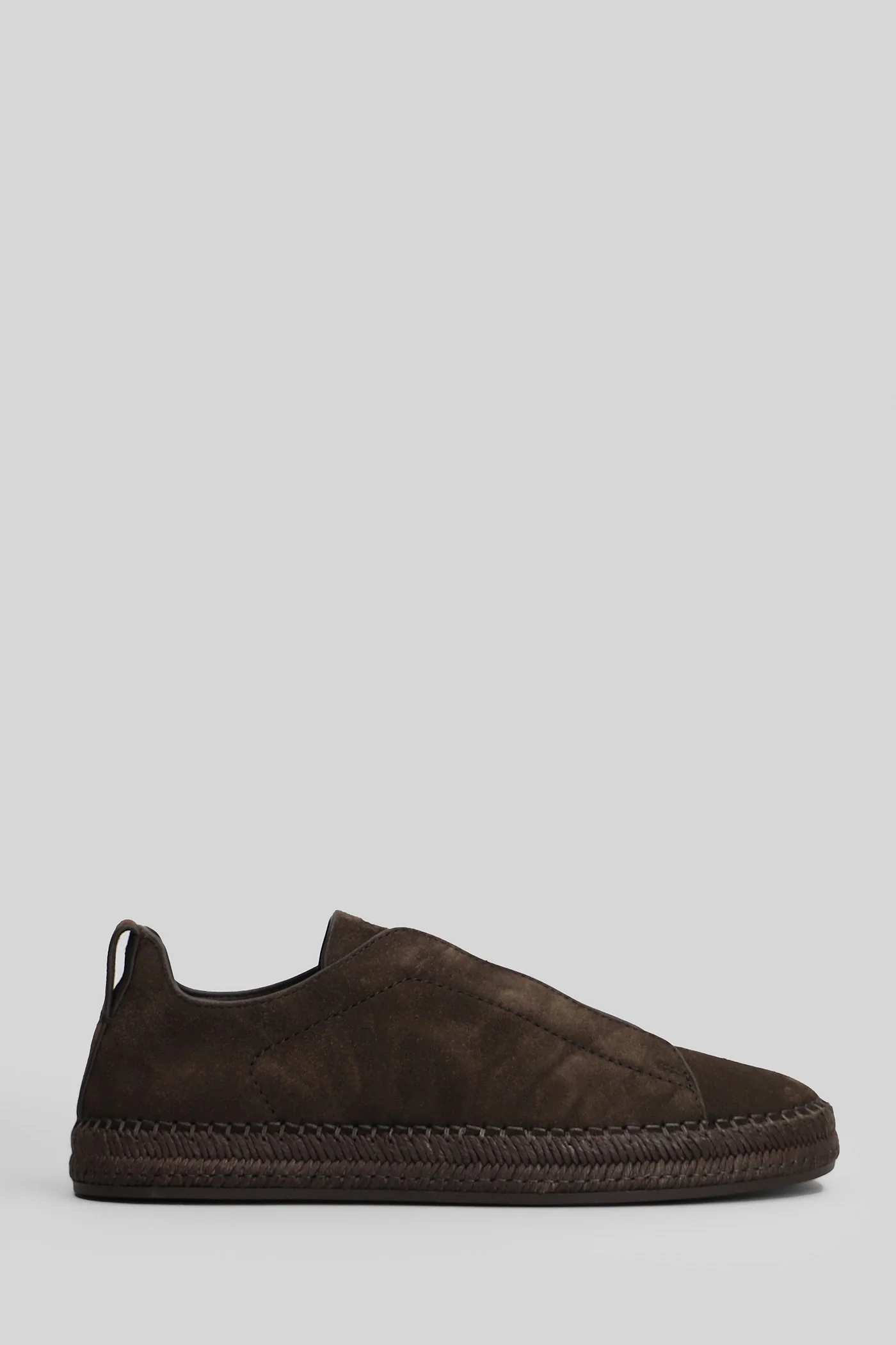 Triple stitch Sneakers in brown suede - Image 21