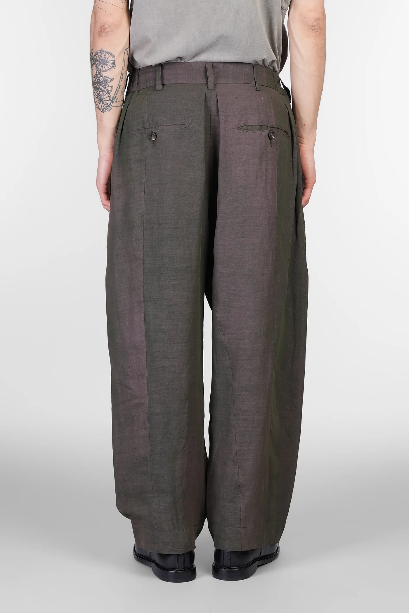 Pants in multicolor cotton - Image 3