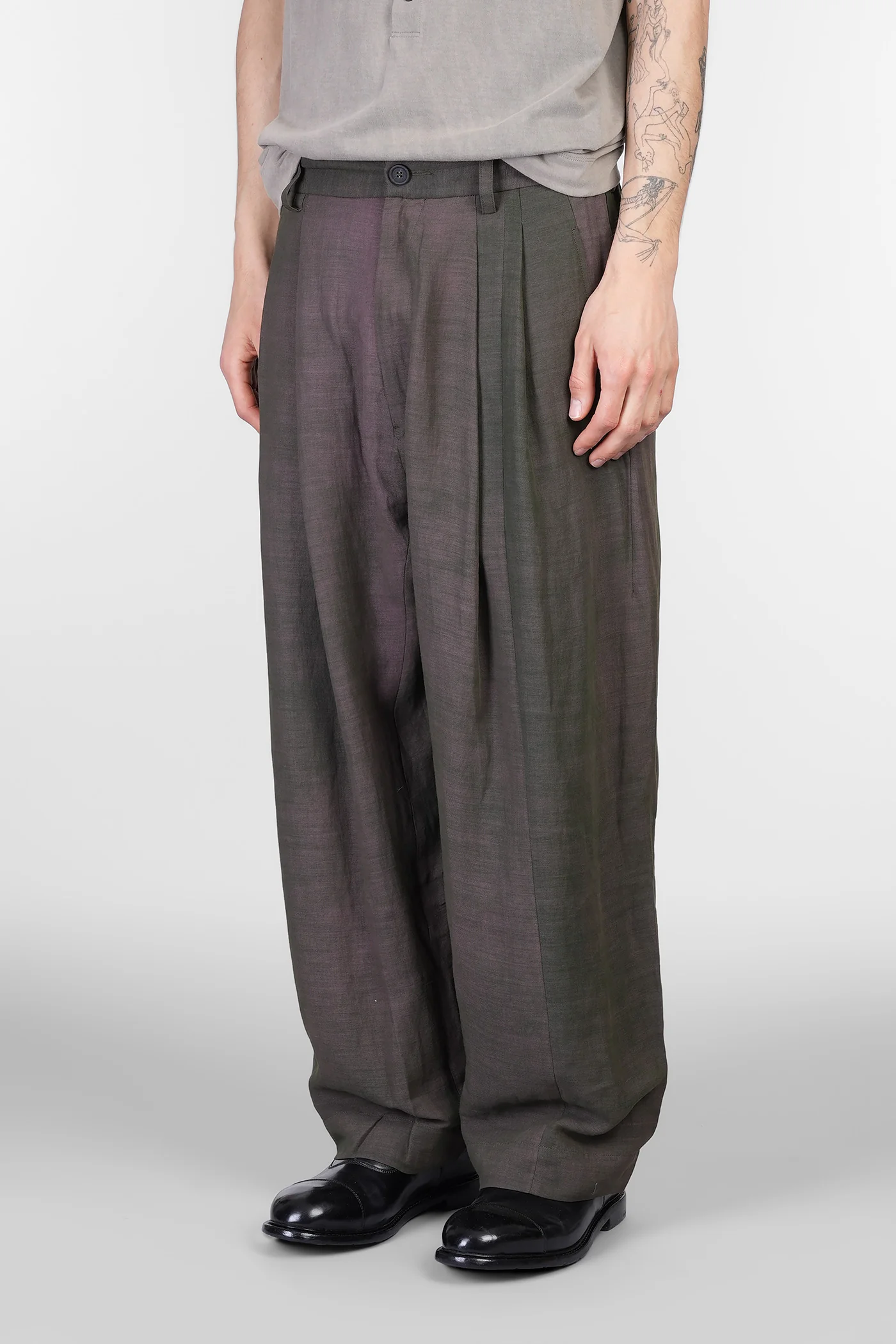 Pants in multicolor cotton - Image 4