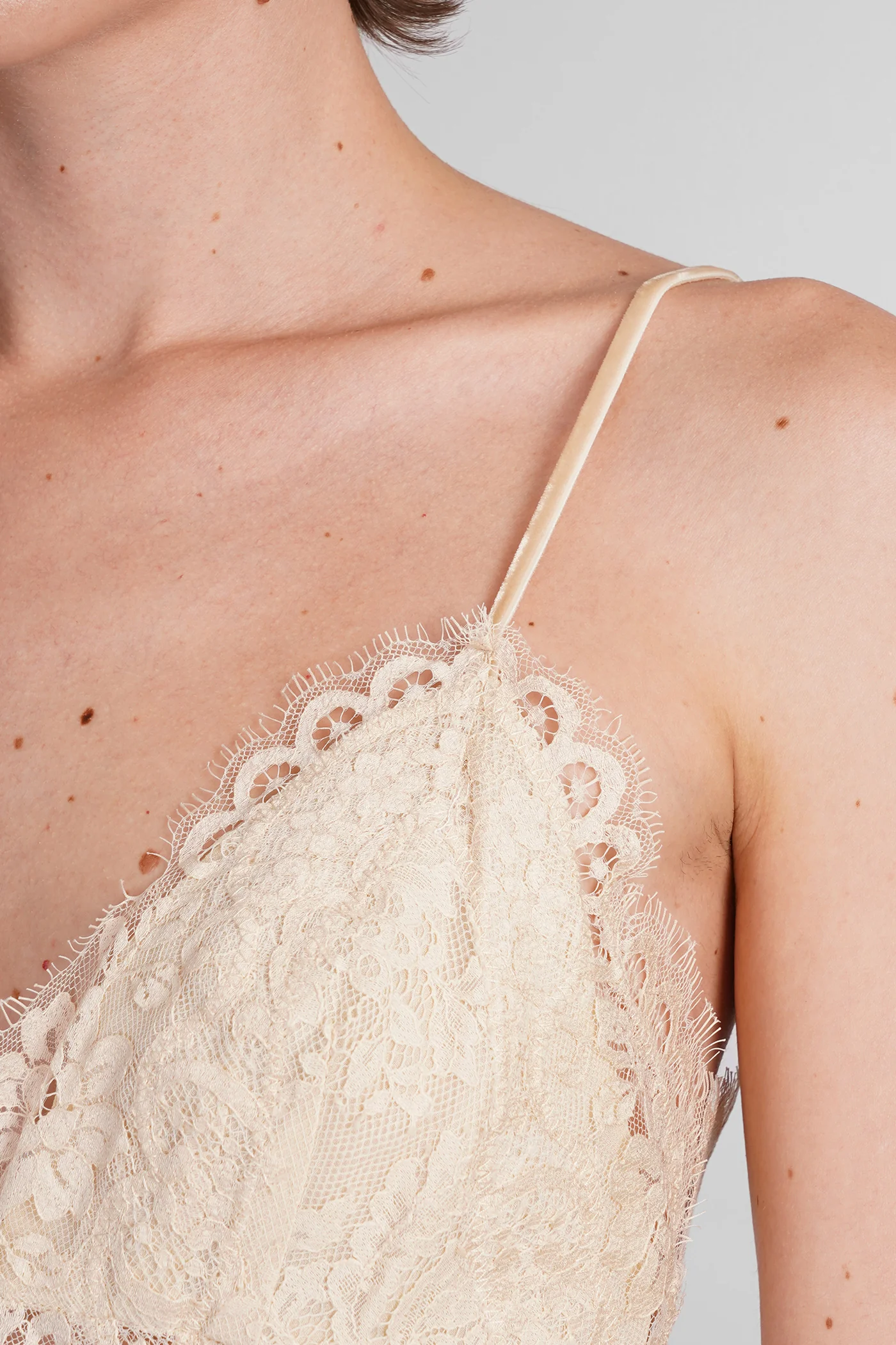 Body in beige polyamide - Image 5