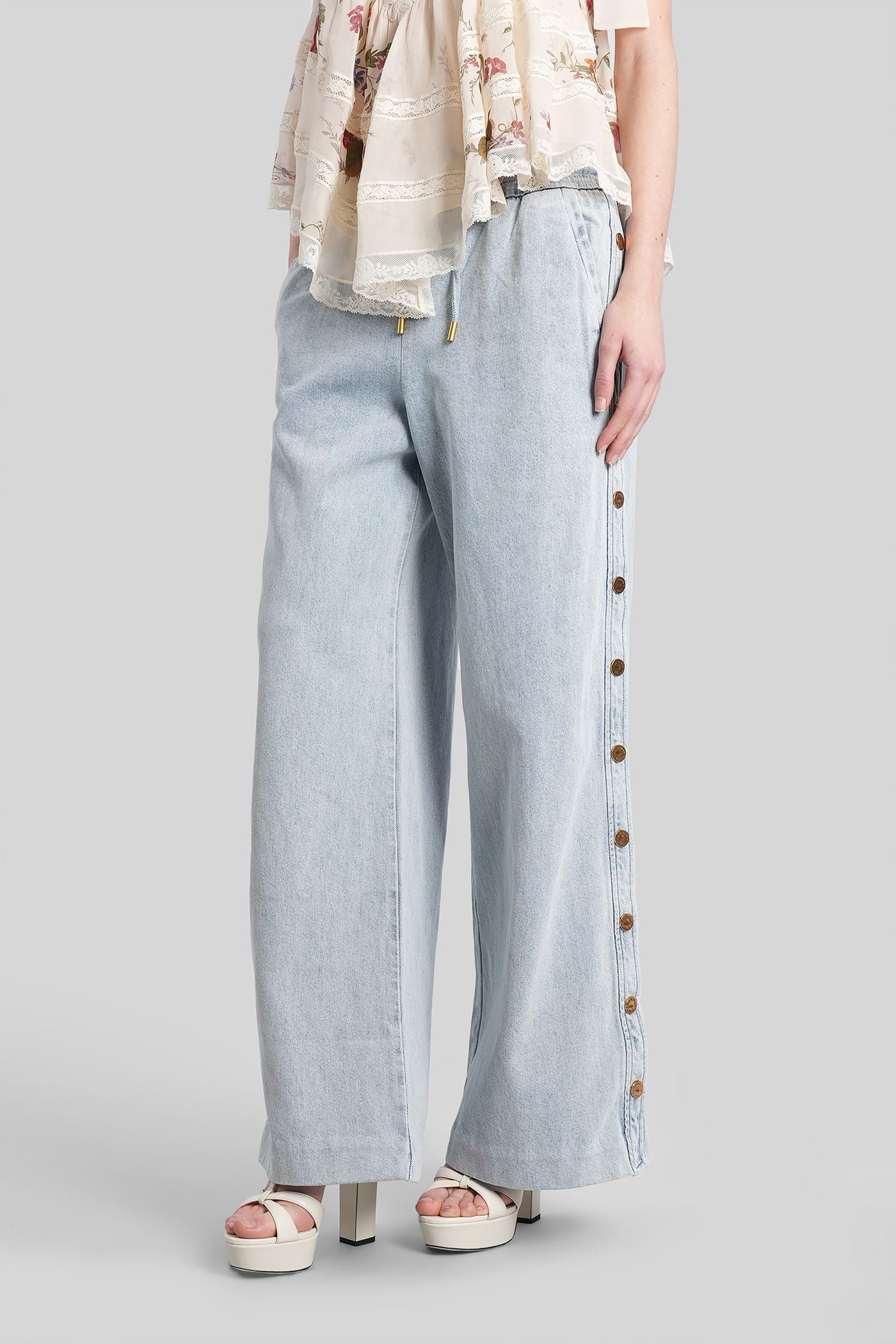 Jeans in blue denim - Image 4