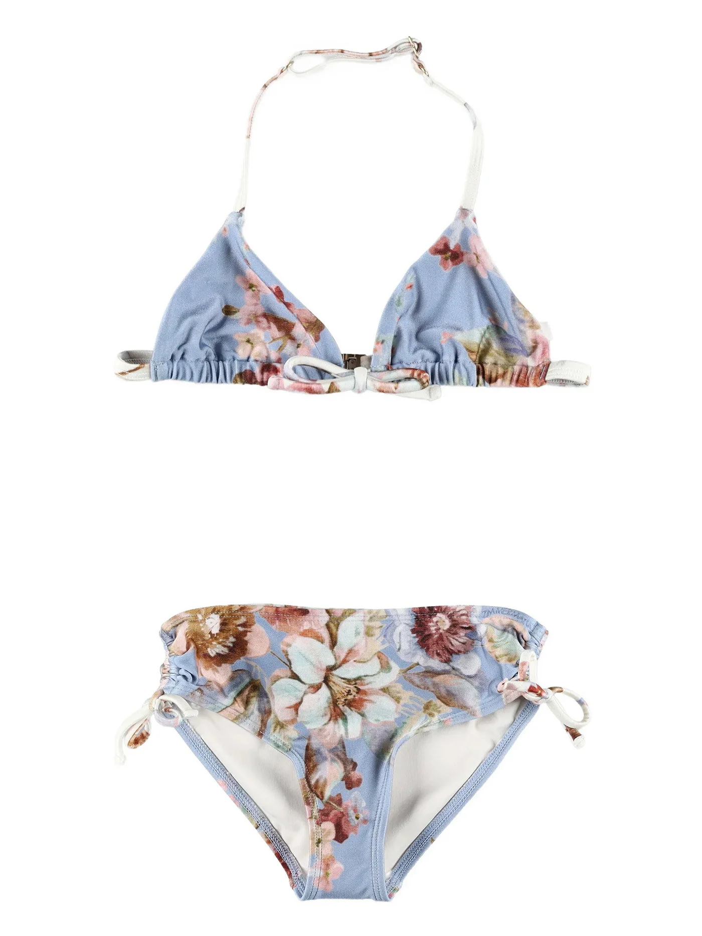 Beachwear in blue polyamide