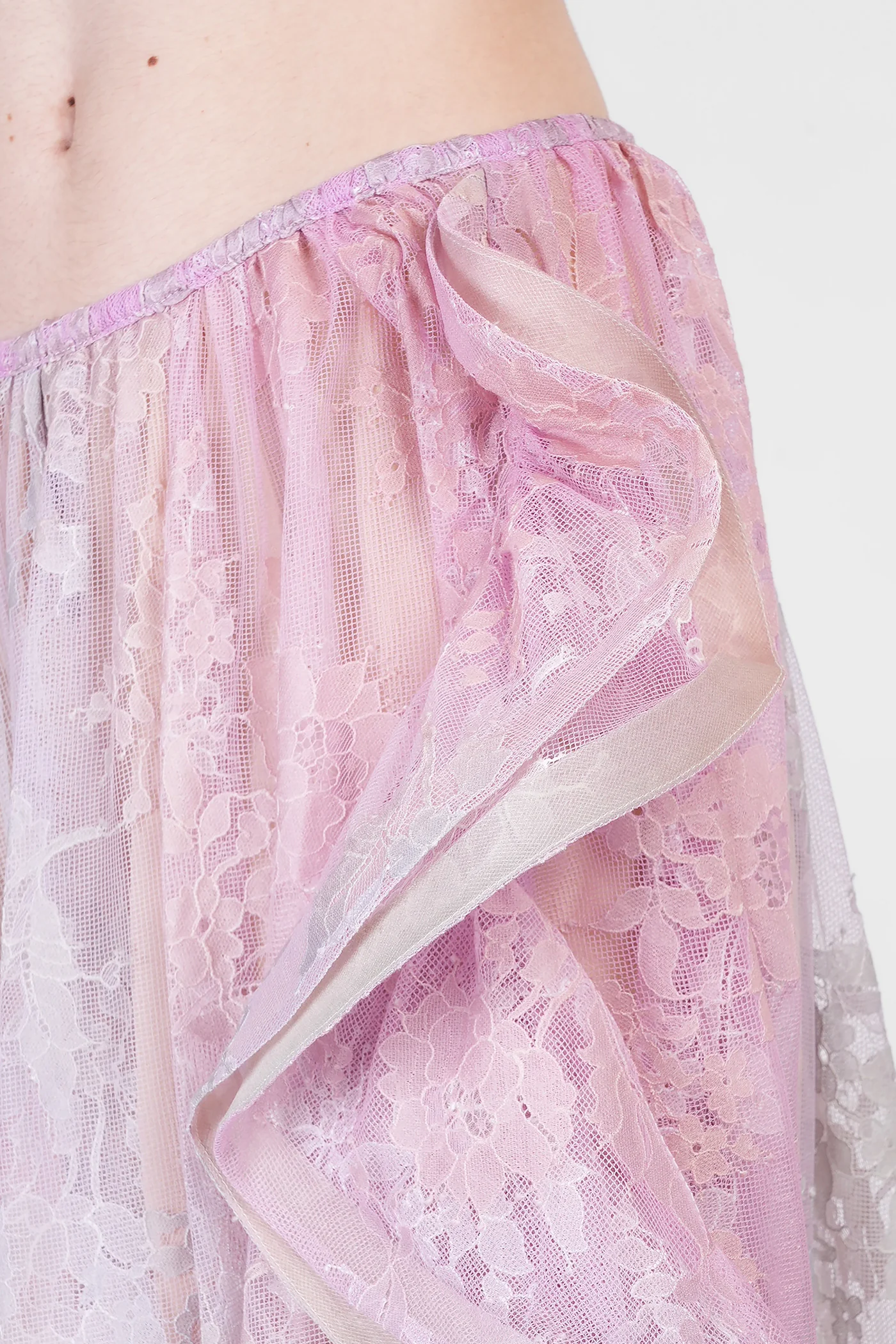 Skirt in multicolor polyamide - Image 5